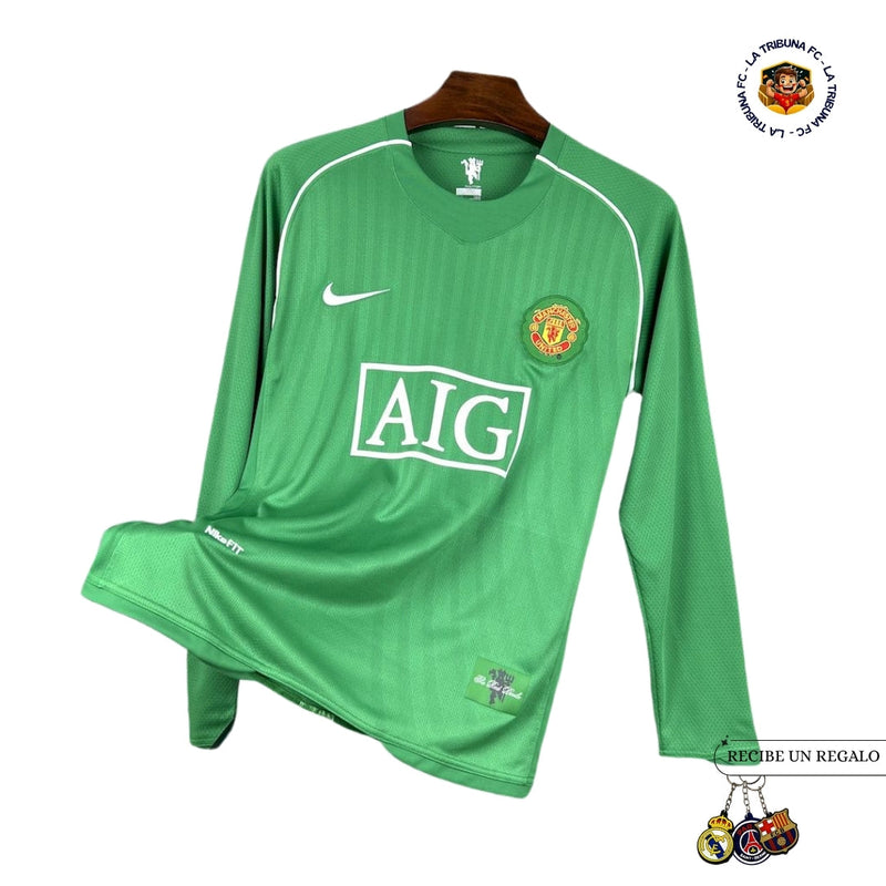 MANCHESTER UNITED II PORTERO 07/08 HOMBRE (MANGA LARGA) (RETRO)