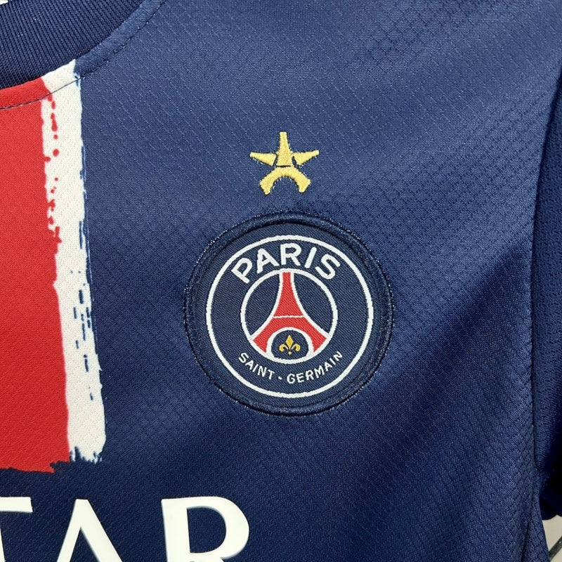 PSG I 24/25 CON ESTRELLA (CONJUNTO INFANTIL)